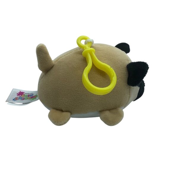 Smoochy Pals Puppy Dog Soft Plush Backpack Clip Keychain 4.5" Linzy - Picture 4 of 6